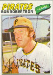 1977 Topps Baseball Cards      176     Bob Robertson